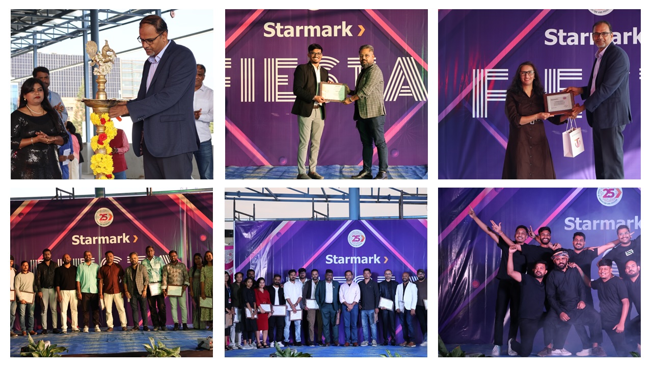 Employee award ceremony